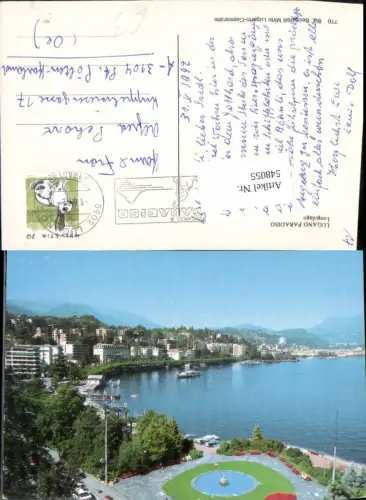 548055,Italy Lugano Paradiso Lungolago