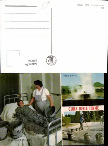 548066,Italy Cura delle Terme Moorbad Fango Termale