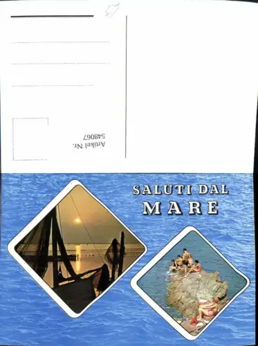 548067,Italy Saluti dal Mare