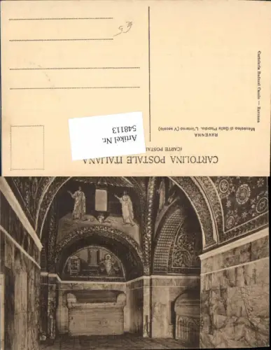 548113,Italy Ravenna Mausoleum