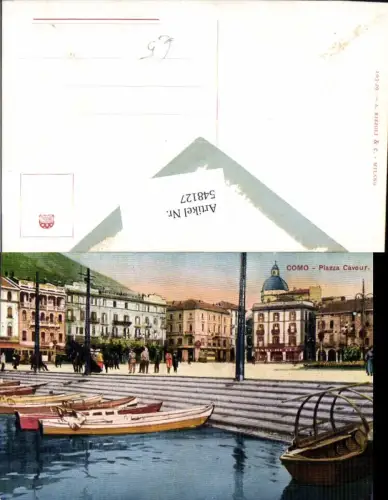 548127,Italy Como Piazza Cavour