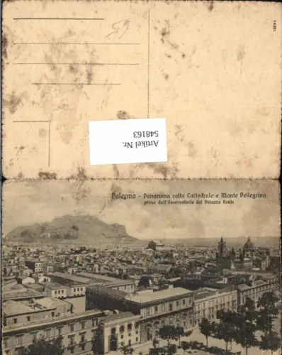 548163,Italy Palermo Monte Pellegrino