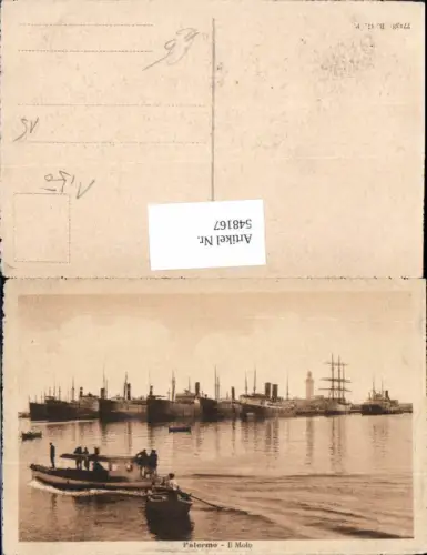 548167,Italy Palermo Molo Boot Hochseeschiff Schiff