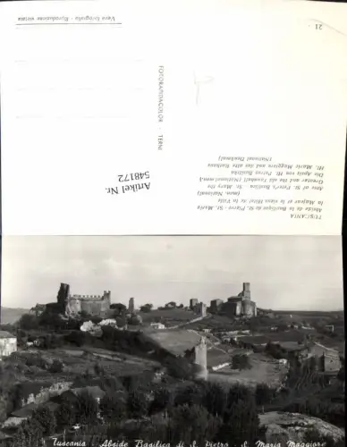 548172,Italy Tuscania Abside Basilica San Pietro Maria Maggiore Vecchio