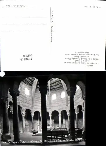 548200,Italy Perugia Interno chiesa San Michele