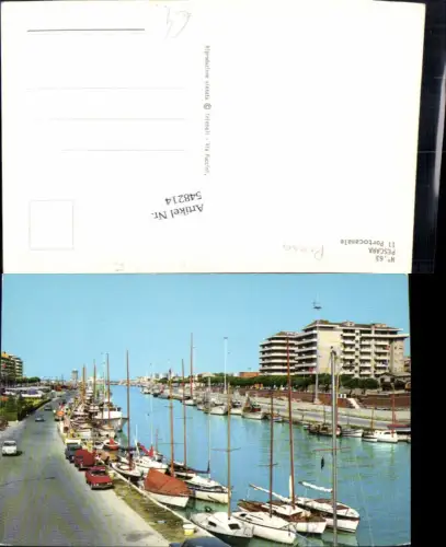 548214,Italy Pescara Portocanale Auto Oldtimer
