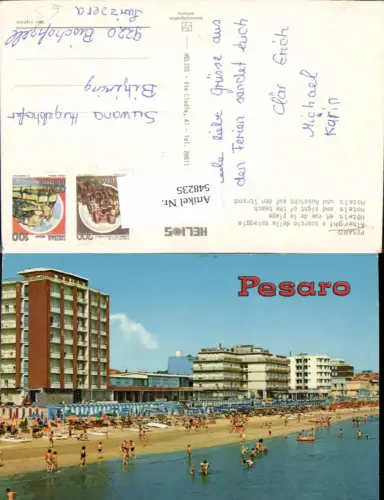 548235,Italy Pesaro Hotels Bademode Strandleben