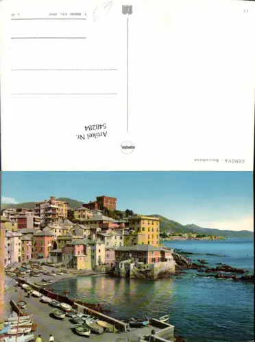 548284,Italy Genova Genua Boccadasse