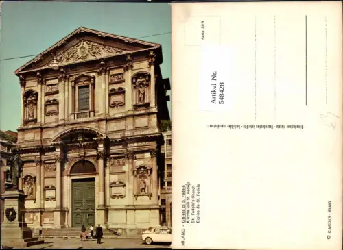 548428,Italy Mailand Milano Chiesa di S. Fedele