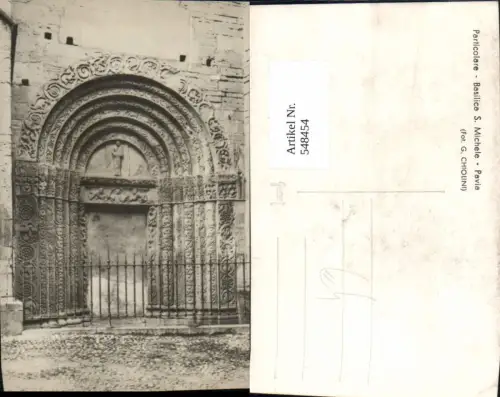 548454,Italy Particolare Basilica San Michele Pavia