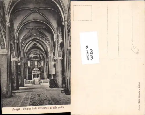 548459,Italy Anagni Gotik Dom