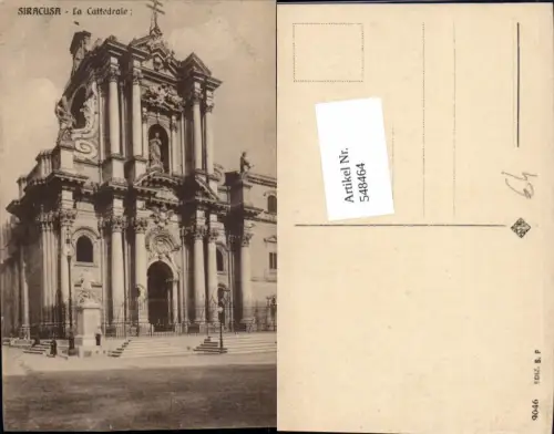 548464,Italy Siracusa La Cattedrale