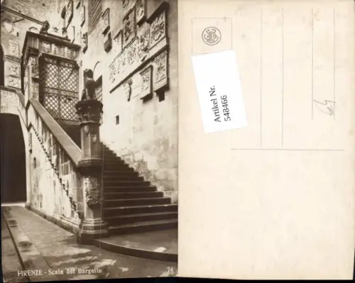 548466,Italy Firenze Scala Treppe Stiege del Bargello