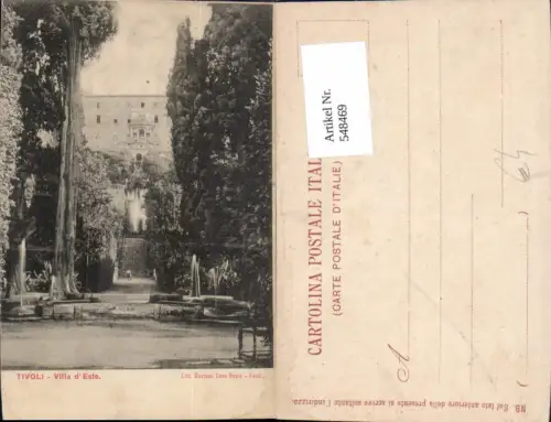 548469,Italy Tivoli Rom Roma Villa d este
