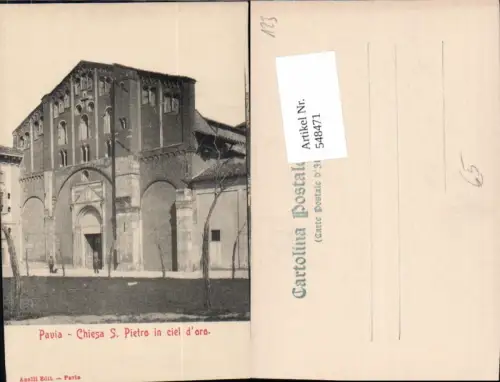 548471,Italy Pavia Chiesa San Pietro