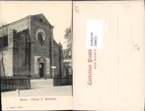 548472,Italy Pavia Chiesa San Salvatore