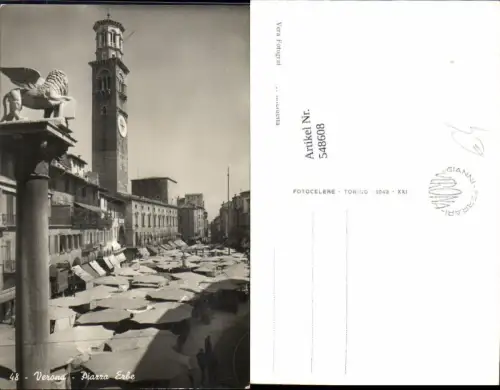 548608,Italy Verona Piazza Erbe