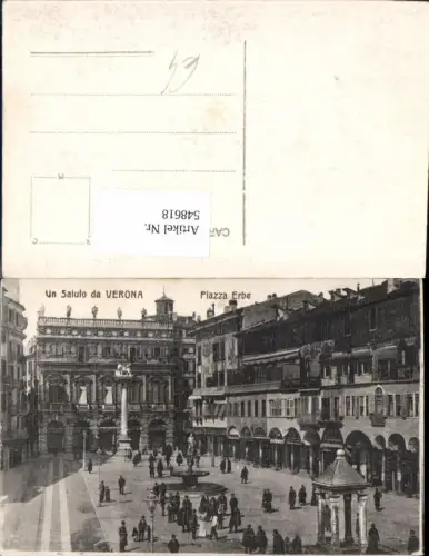548618,Italy Verona Piazza Erbe Leute