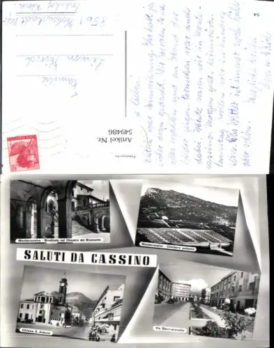 549486,Italy Saluti di Cassino