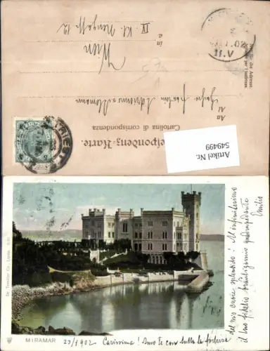 549499,Italy Miramar Miramare Trieste Triest pub Dr. Trenkler 6193