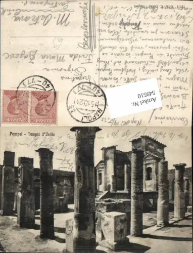 549510,Italy Pompei Templo Iside