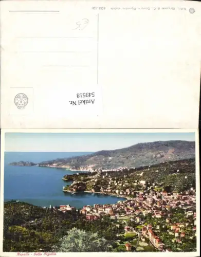 549518,Italy Rapallo Golfo Tigullio