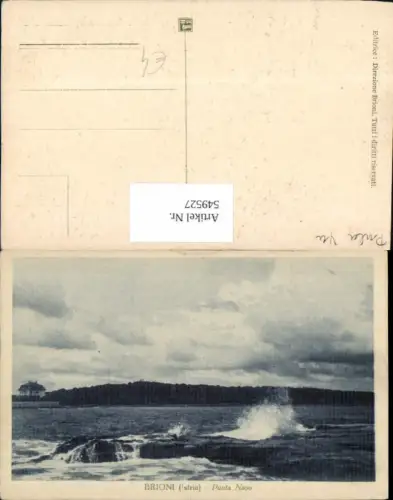 549527,Italy Brioni Istria Istrien Meer Punta Naso