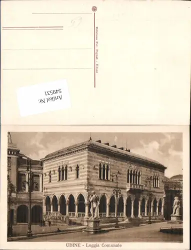 549531,Italy Udine Loggia Comunale