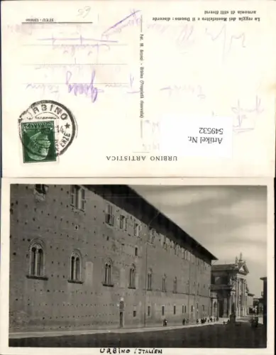 549532,Italy Urbino Straßenansicht