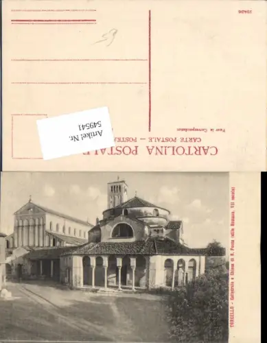 549541,Italy Torcello Chiesa di San Fosca Venezia