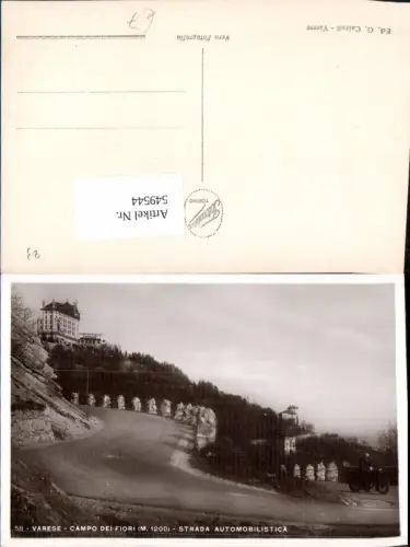 549544,Italy Varese Campo die Fiori Strada Automobilistica