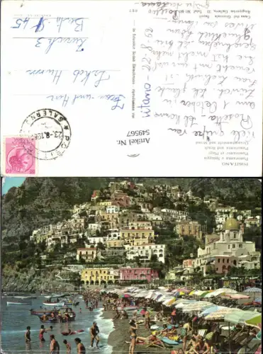 549567,Italy Positano Strand Spiaggia Salerno