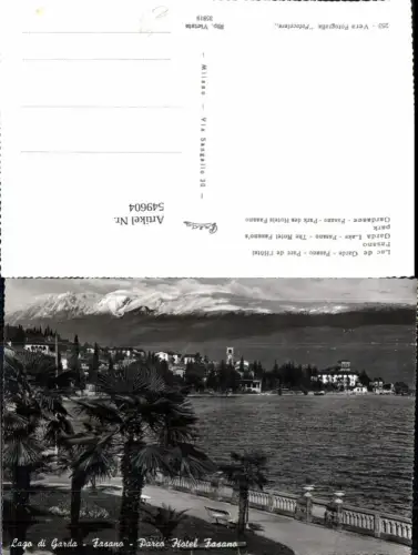 549604,Italy Lago di Garda Gardasee Fasano Parco Hotel