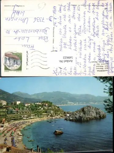 549622,Italy Taormina Mazzaro Bucht