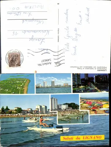 549637,Italy Lignano Tretboot Boot Hotels Sabbiadoro