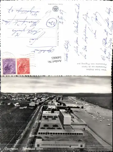 549665,Fliegeraufnahme Italy Cesenatico