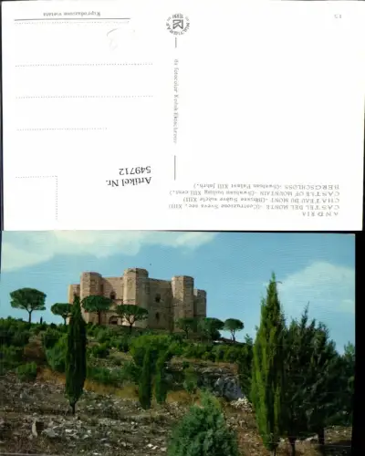549712,Italy Bari Andria Castel del Monte