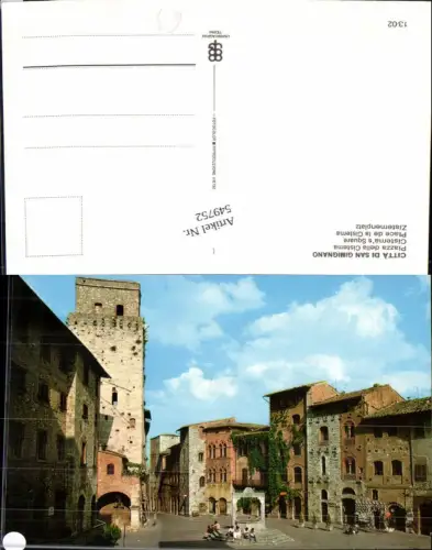 549752,Italy Citta di San Gimignano