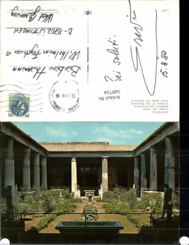 549754,Italy Pompei Casa die Vetti