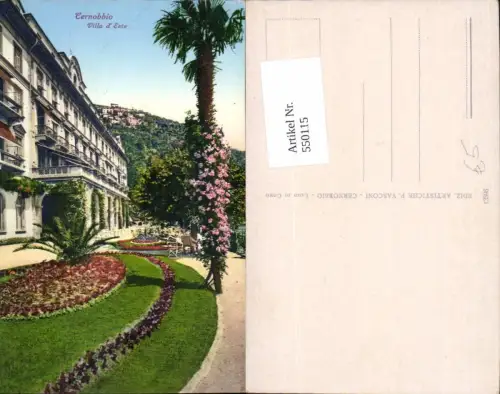 550115,Italy Cernobbio Vilal d este