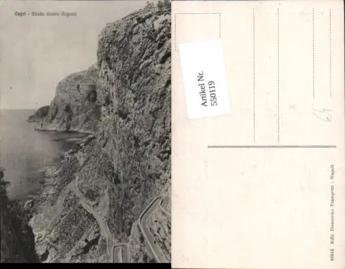 550119,Italy Capri Strada Cesare Augusto