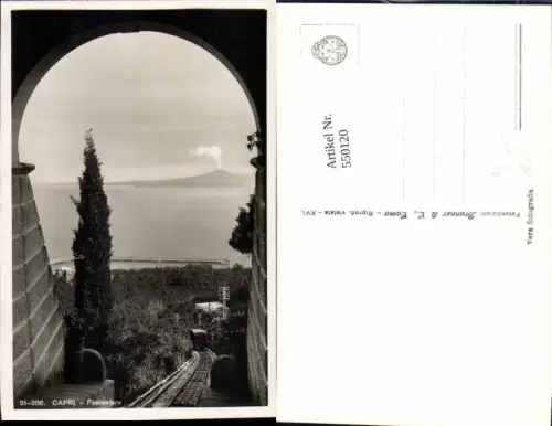 550120,Italy Capri Funicolare Bergbahn