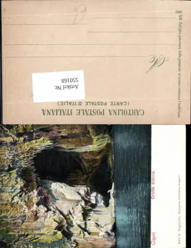 550168,Italy Capri Grotta bianca Grotte