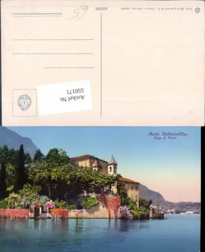 550171,Italy Lago di Como Comersee Punta Balbianello