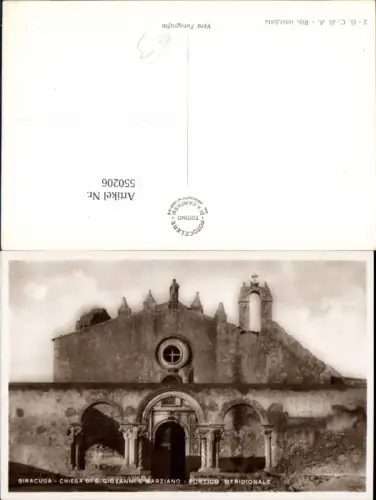550206,Italy Siracusa San Giovanni