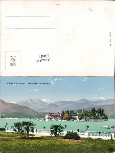 550411,Lago Maggiore Isola Bella Pescatori