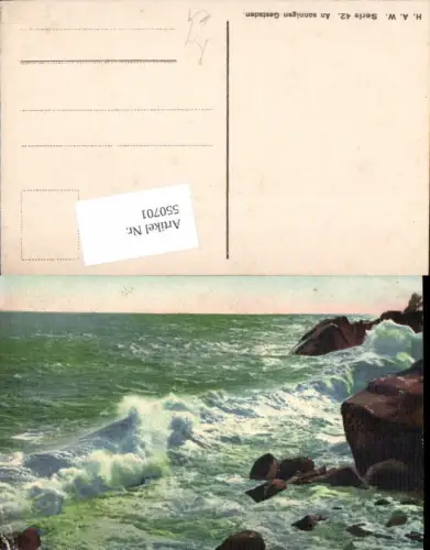 550701,Italy Gardasee Lago di Garda Meer Brandung Wellen pub H.A.W.