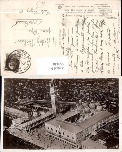 559148,Italy Venezia Venedig Markusplatz Glockenturm Piazza San Marco