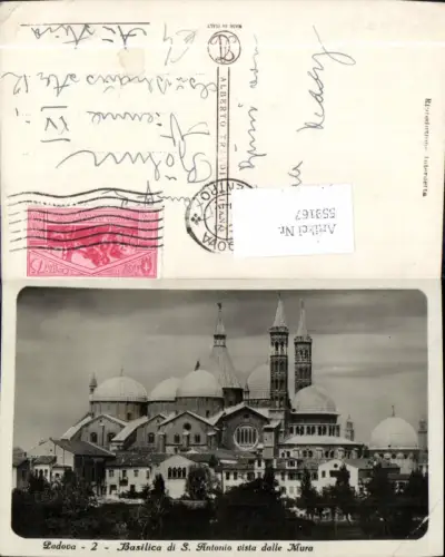 559167,Italy Padova Padua Basilica di S. Antonio vista dalle Mura Basilika