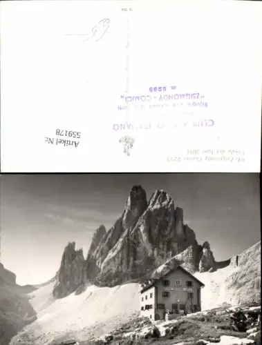 559178,Italy Rif Zsigmondy Comici Croda di Toni Zsigmondyhütte Sexten
